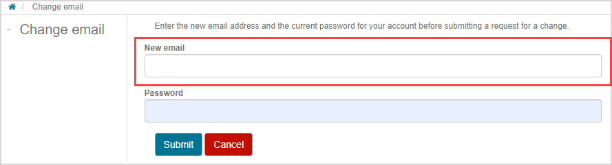 Change My Email