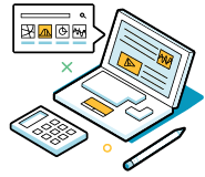 a laptop with STEM drill and practice readiness assessment on it